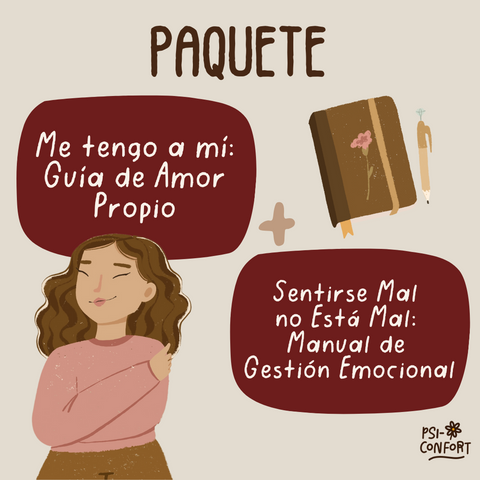 Pack Guía de Amor Propio + Manual para Gestionar Emociones