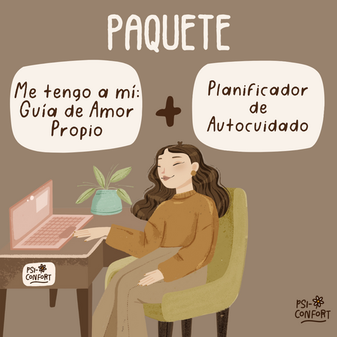 Pack Planificador de Autocuidado + Guía de Amor Propio