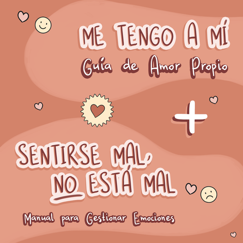 Pack Guía de Amor Propio + Manual para Gestionar Emociones